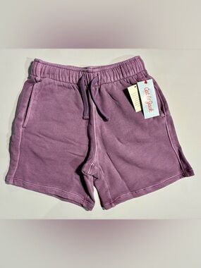 Cat & Jack Purple Elastic Waist Shorts